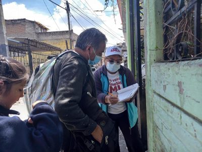 Promueven el voto pero ignoran si son morenistas o no