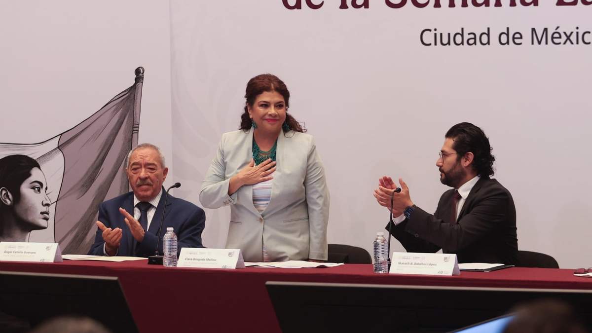 Clara Brugada en el Foro para la Implementación de la Jornada de 40 Horas Semanales