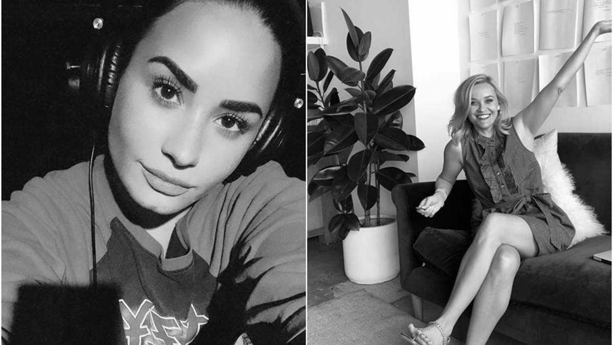 Demi Lovato y Reese Witherspoon. Fuente: (Instagram)