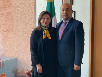Embajadora de México vuelve a Bolivia tras cambio de gobierno
