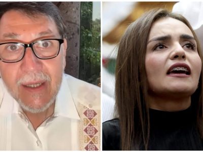 Noroña arremete contra Grecia Quiroz tras pedir que investiguen a morenistas por asesinato de Manzo