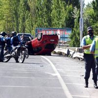 Tremendo accidente de un menor sobre ruta 7