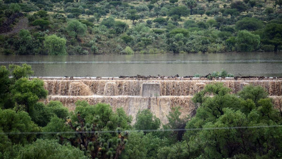 Una presa en Zacatecas