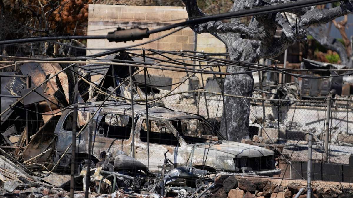 Incendio en Hawái