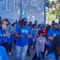 Barrios de Pie se manifiesta en Casa de Gobierno y organiza un "garrafazo"
