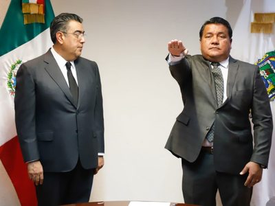 Primo de Barbosa asume la Secretaría de Gobernación de Puebla tras la renuncia de Ana Lucía Hill