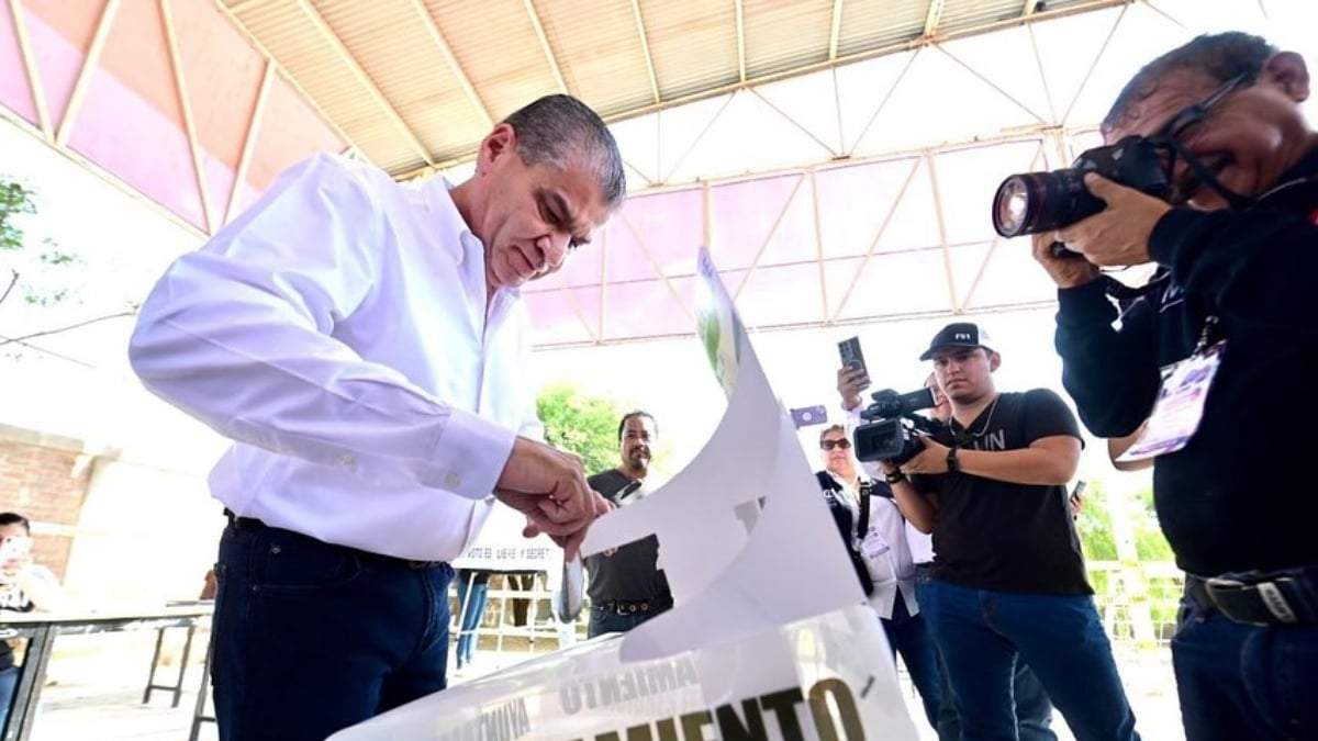 Miguel Ángel Riquelme, candidato del PRI al Senado