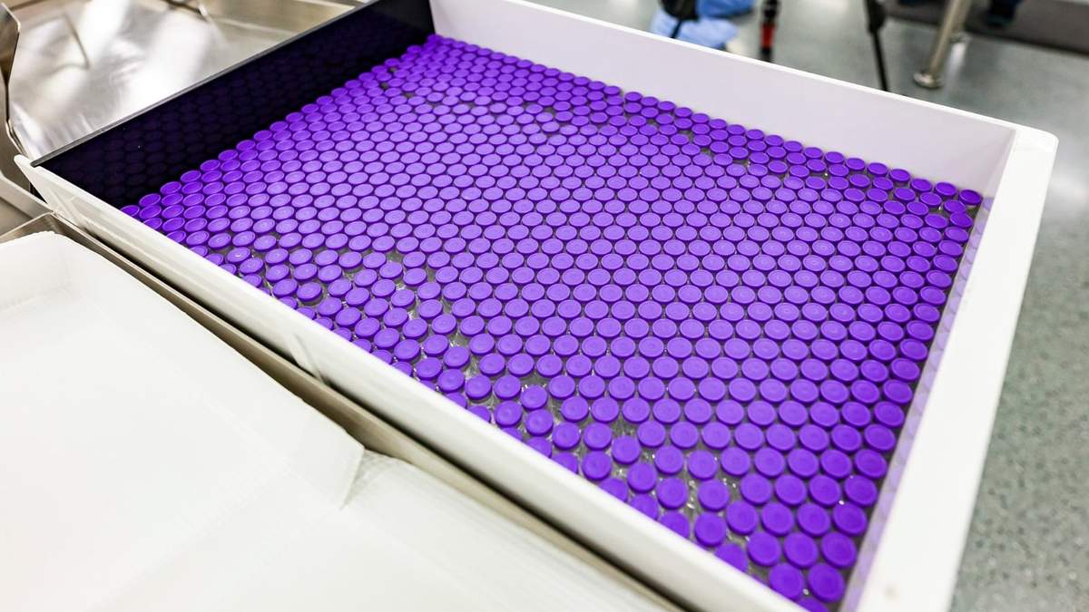 Vacunas de Pfizer listas para su distribución