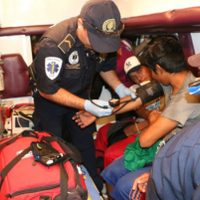 Marinos rescatan a cuatro pescadores desaparecidos en Yucatán
