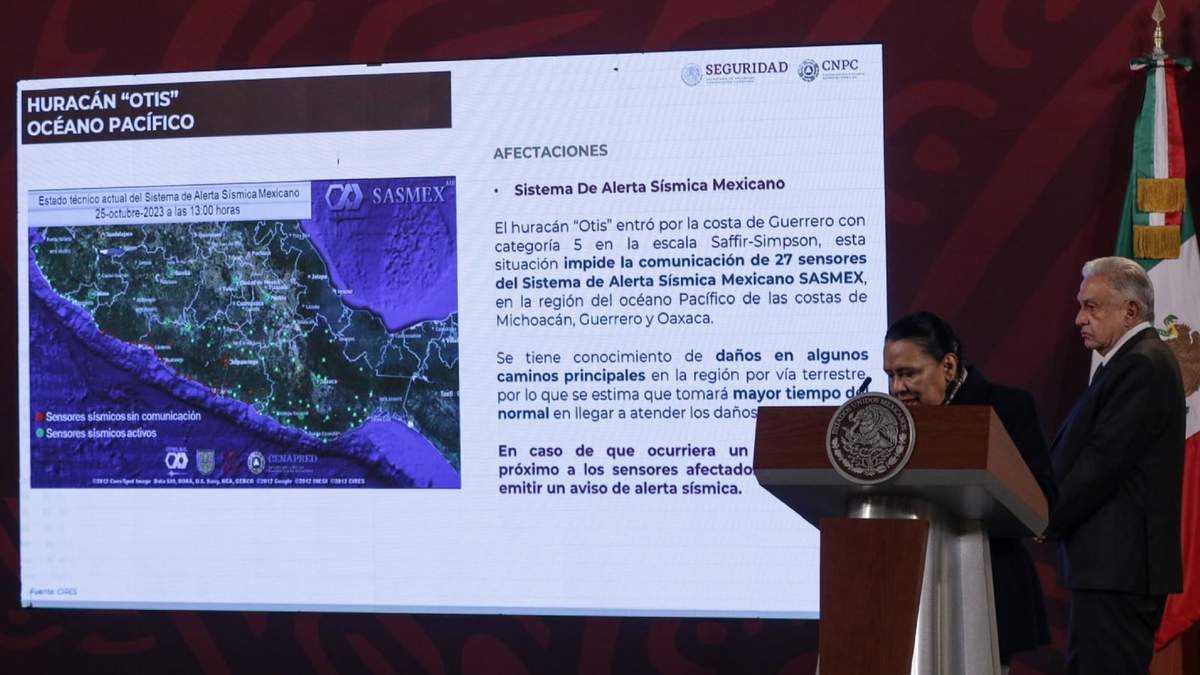 El presidente López Obrador habló del plan para Acapulco tras el paso de Otis