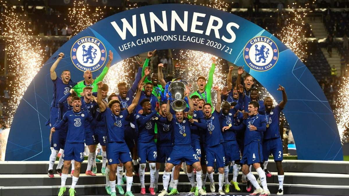 El Chelsea festejando el triunfo.