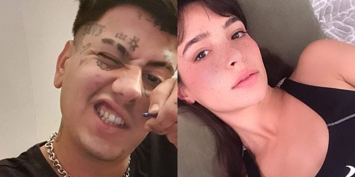 Duki y Brenda Asnicar. Fuente: (Instagram).