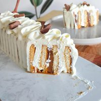No hace falta que seas un chef para hacer este tremendo postre de dulce de leche y crema, que queda tan lindo como delicioso