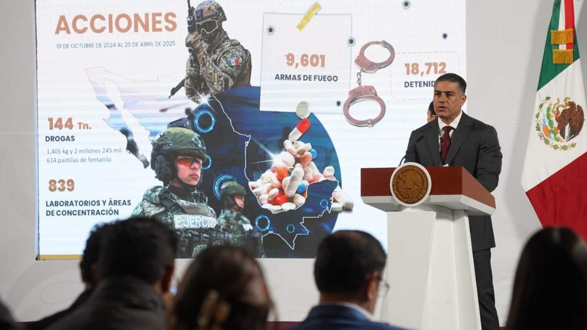 Omar García Harfuch, titular de la Secretaría de Seguridad y Protección Ciudadana