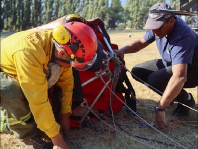 Continúa la lucha de los brigadistas contra los incendios en Valle Magdalena