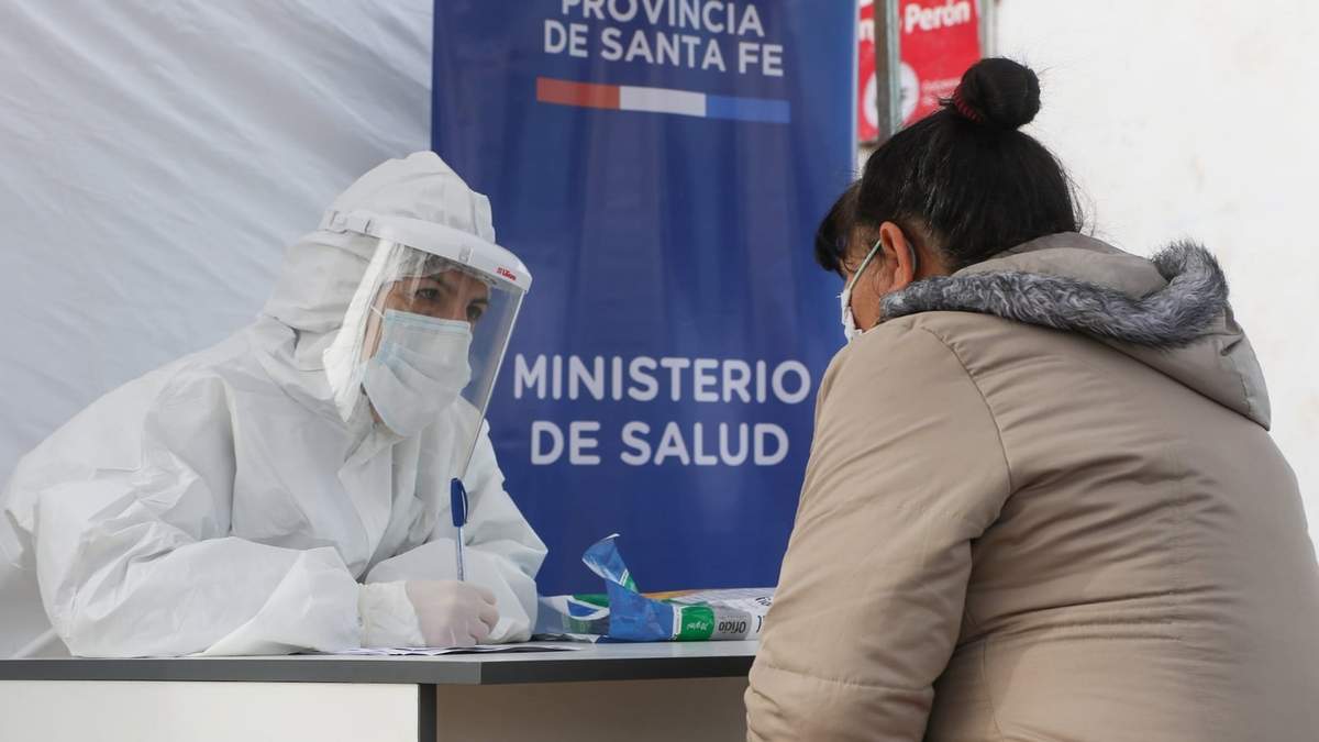 El coronavirus sigue en aumento en Santa Fe. Fuente: (Twitter)