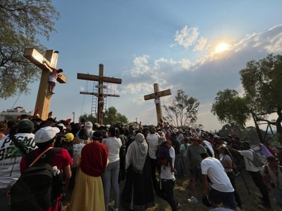 Viacrucis en Iztapalapa: 440 personas requirieron atención médica