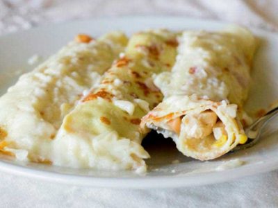 Panqueques rellenos de acelga, ricota y pollo: una delicia para el paladar que te resolverá tu próxima cena o almuerzo