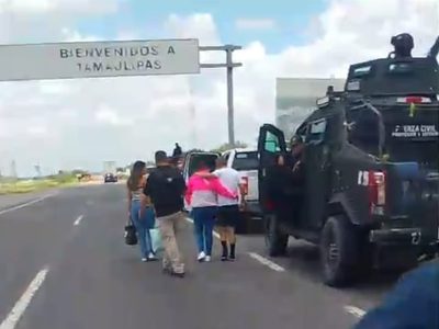 Regresaron a Tamaulipas las tres mujeres y el enfermero desaparecidos en Cadereyta
