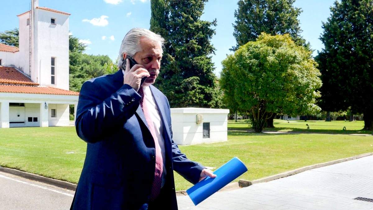 Presidente Alberto Fernández. Fuente: (Twitter)