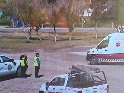 Incendio en Rincón de los Sauces: dos menores fueron trasladados en un vuelo sanitario a la ciudad Neuquén