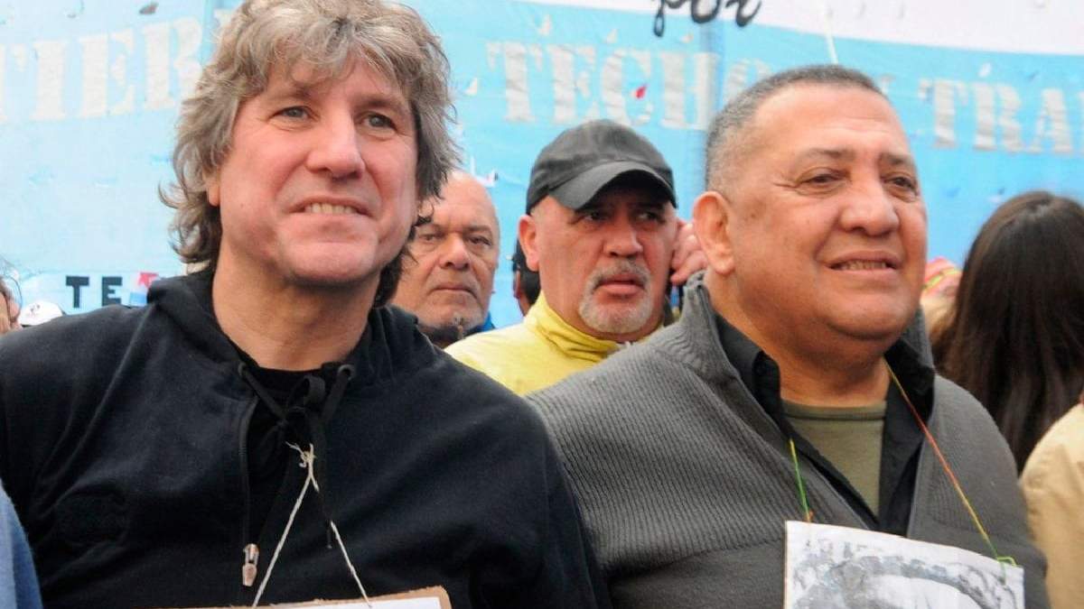 Amado Boudou y Luis D'Elia. Fuente: (Twitter)