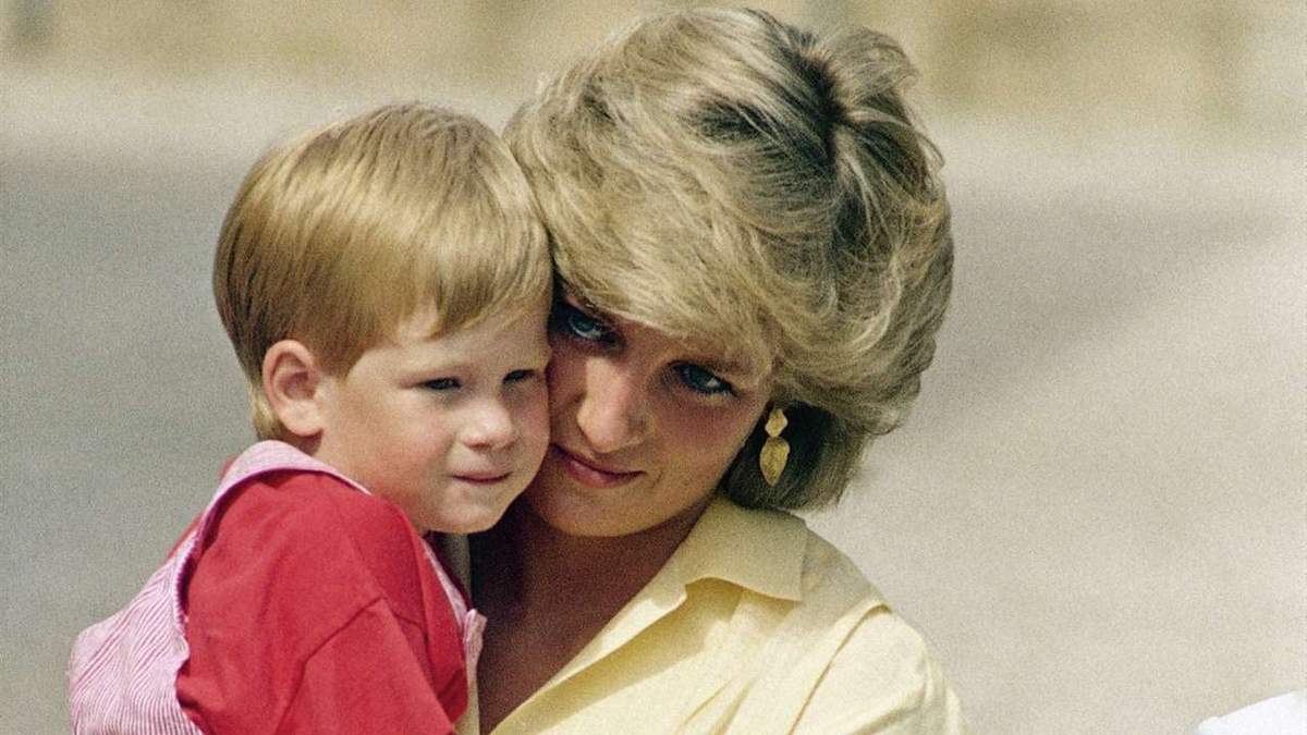 Diana de Gales y Harry. Fuente: (Instagram)