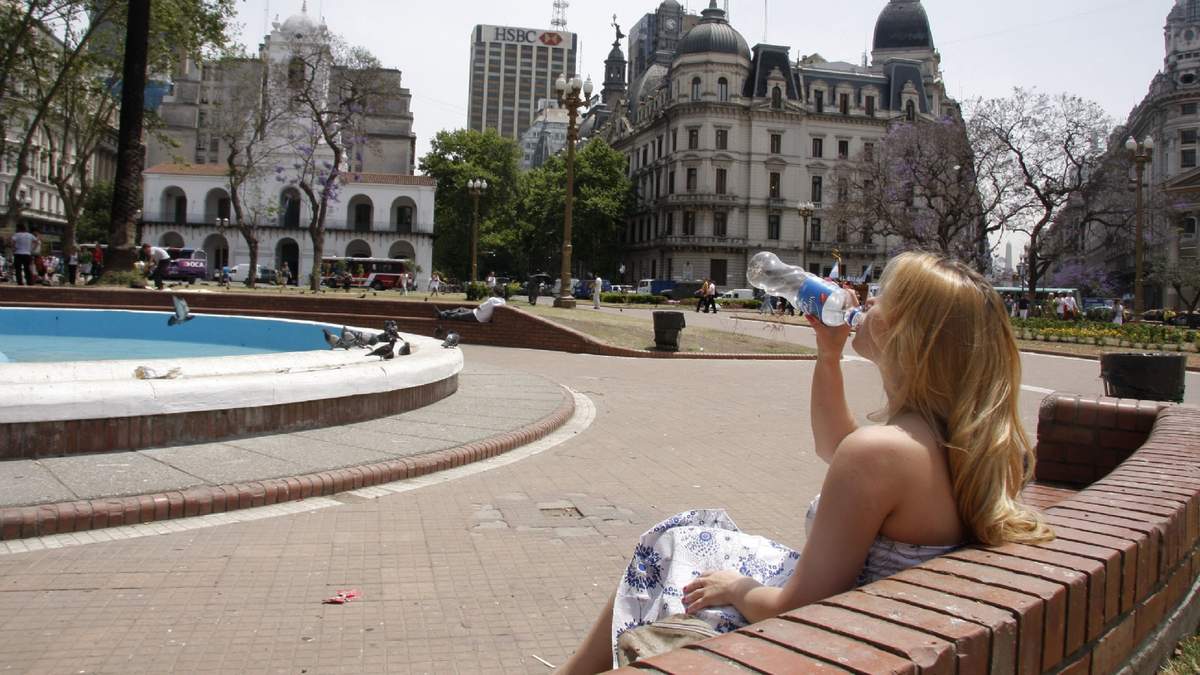 En alguna zonas, las temperaturas llegarán a los 37°. Fuente: (Twitter)