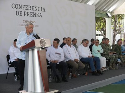 Cártel tiene acuerdos con pobladores de la Selva Lacandona para poner narcopistas: AMLO
