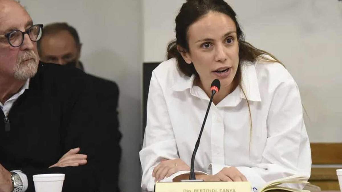 La diputada nacional, Tanya Bertoldi. Fuente: (Twitter)