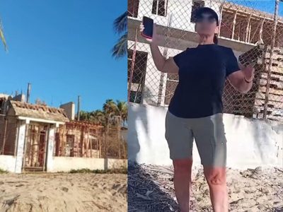 Multan a extranjera con 150 mil pesos por intentar impedir acceso a playa en Nayarit