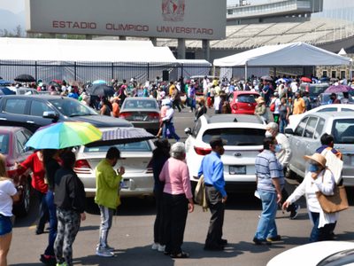 Se aglomeran en CU por la segunda dosis de la vacuna