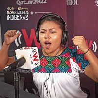 Lin llevó el náhuatl a la cancha mundialista