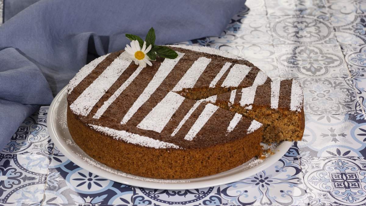 Torta de avena y coco. Fuente: (Instagram)