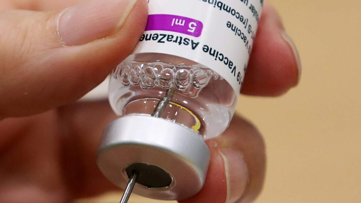 Vacuna contra el coronavirus de AstraZeneca. Fuente: (Twitter)