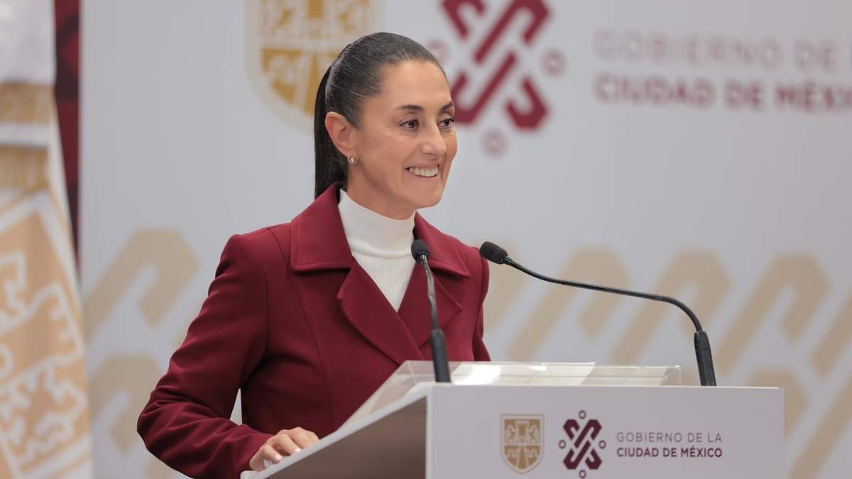 La jefa de gobierno Claudia Sheinbaum