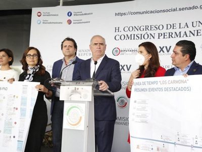 Legisladores del PAN contraatacan a Morena y se reúnen con el gobernador de Tamaulipas