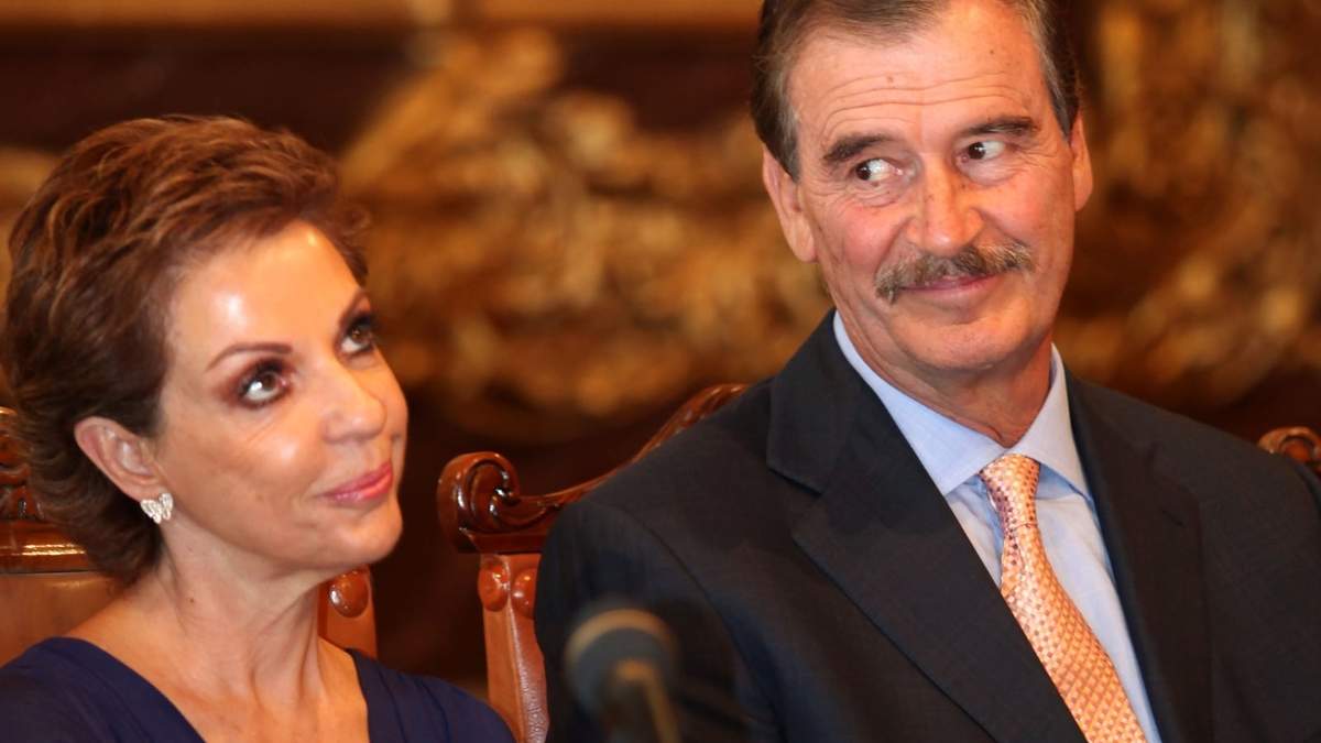 Marta Sahagún y Vicente Fox
