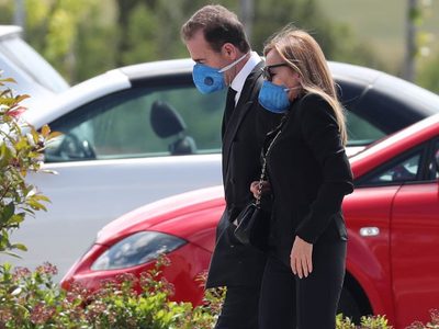Así fue el último adiós de Ana Obregón y su familia para Álex Lecquio