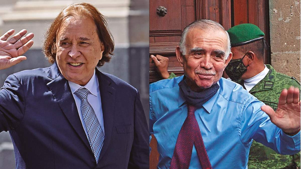 Daniel Chávez, dueño del Grupo Vidanta, y Alfonso Romo, exjefe de la Oficina de la Presidencia
