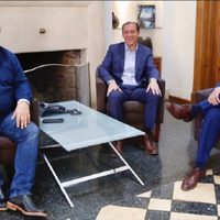 En el marco de la transición en Neuquén se reunieron Gutiérrez, Figueroa y Gaido