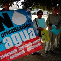 Ciudadanos arman caravana contra privatización del agua en Puebla