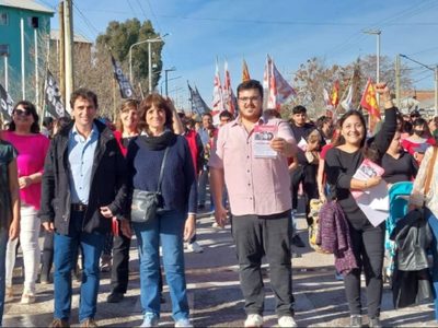 Gabriel Solano y Vilma Ripoll mostraron sus propuestas en Neuquén a dos semanas de las PASO