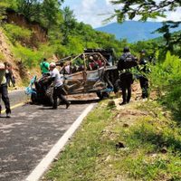 Localizan los cuerpos de los participantes en rally que fueron arrastrados por el río