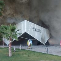 Se incendió el Casino de San Martín