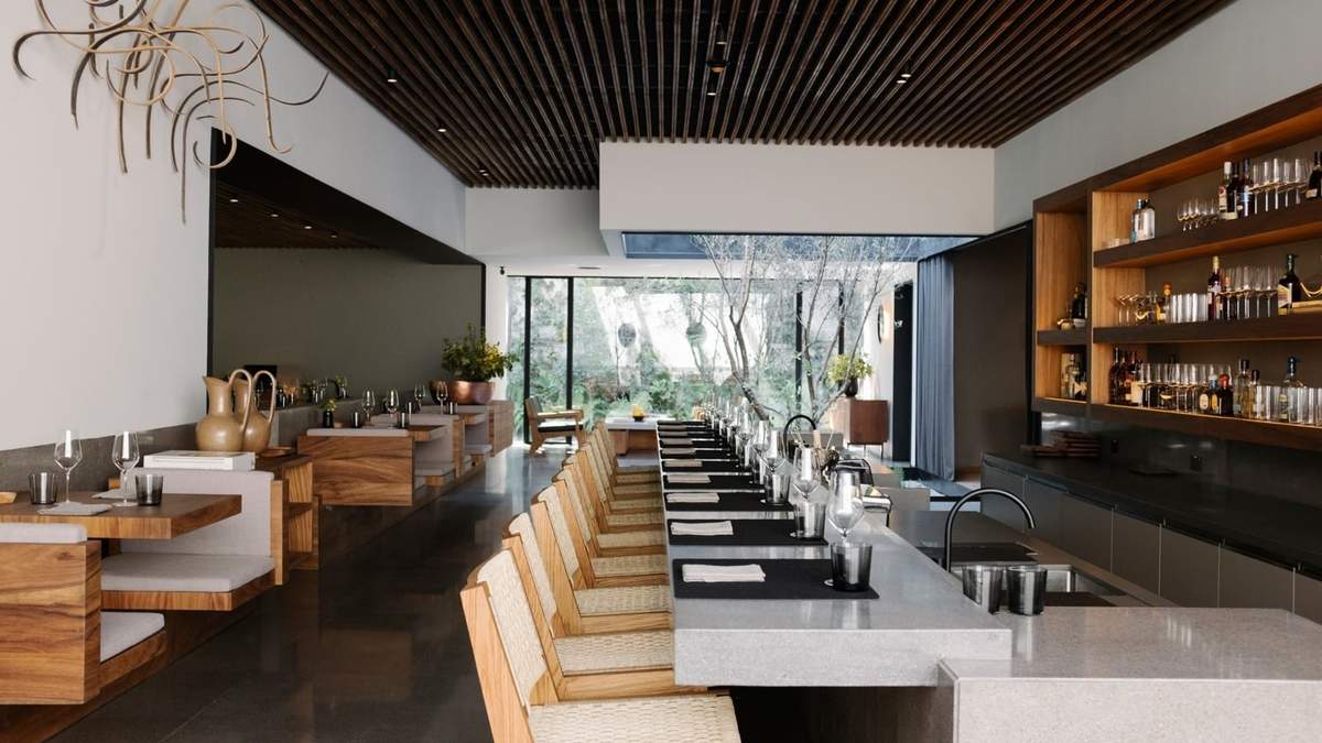 El interior del restaurante Pujol