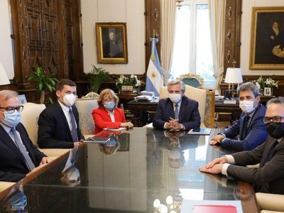 Un grupo minero le anunció una inversión millonaria a Alberto Fernández