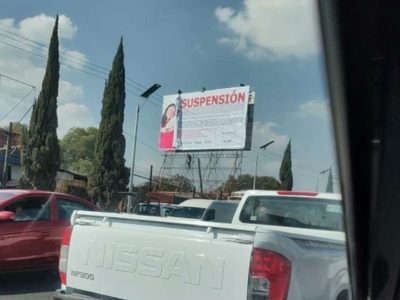 Ayuntamiento morenista de Tecámac clausuró espectaculares de Alejandra del Moral, acusa PRI