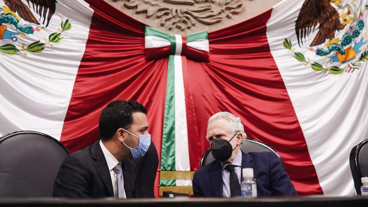 Elías Lixa y Santiago Creel