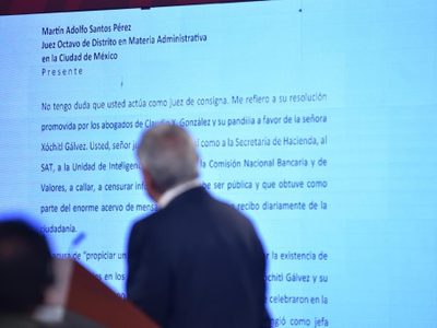“El de la malicia efectiva es usted”, dice AMLO en la carta que envió al juez Martín Santos